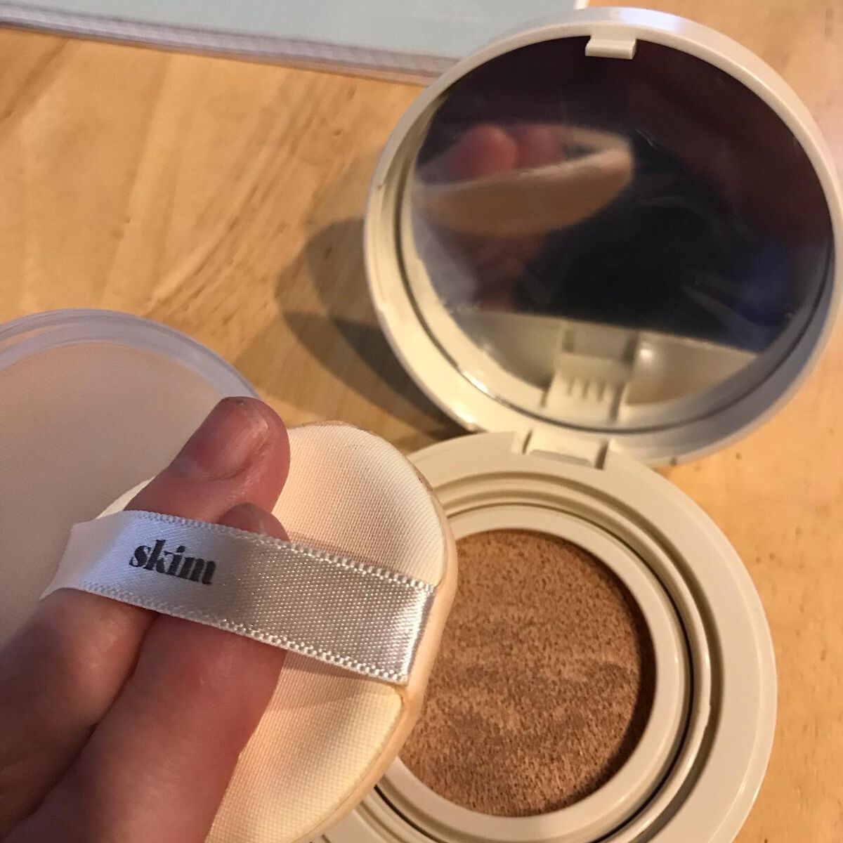 ルポ クッションファンデーション/skim /クッションファンデーションを使ったクチコミ（2枚目）