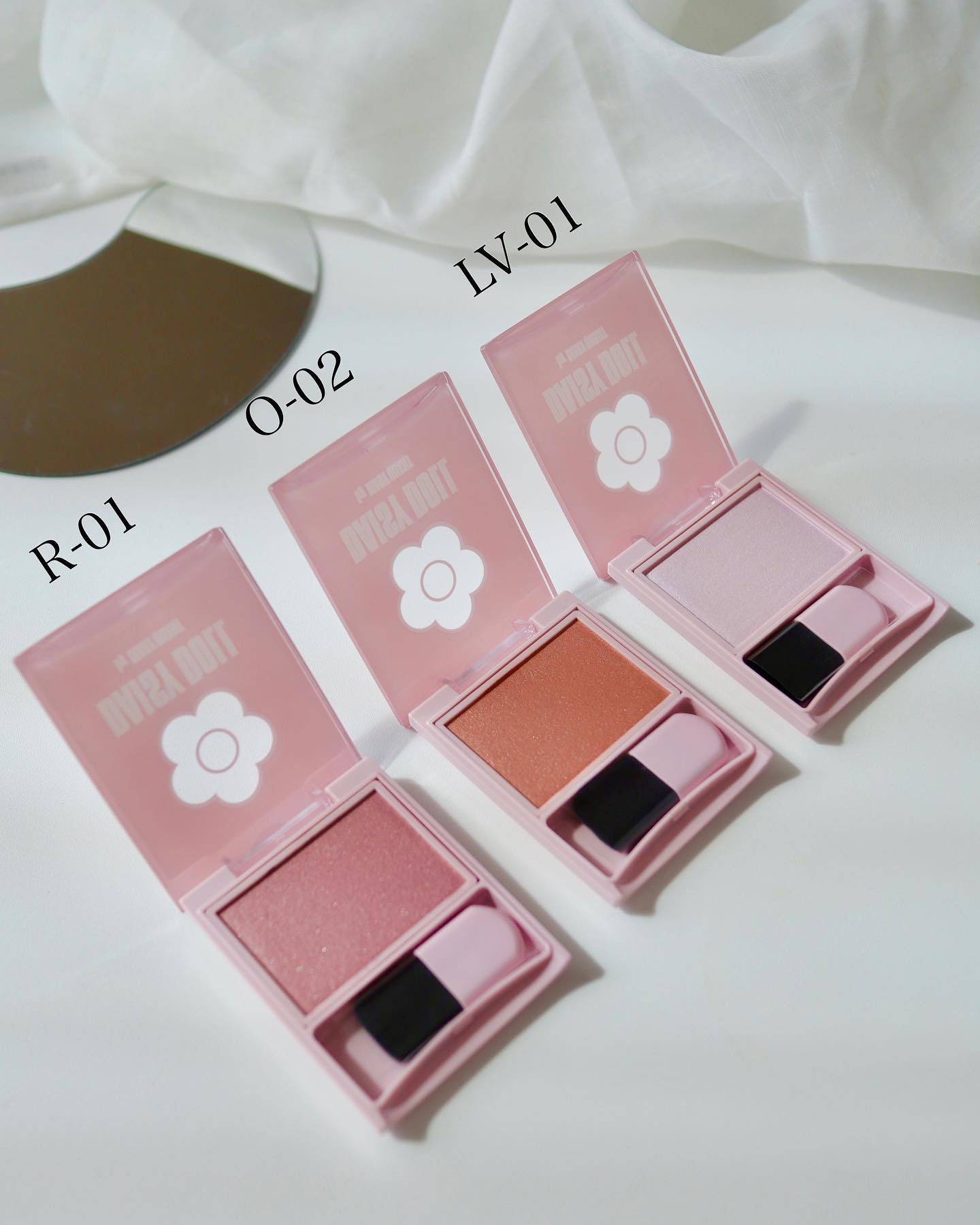 パウダーブラッシュ/DAISY DOLL by MARY QUANT/パウダーチークを使ったクチコミ（3枚目）