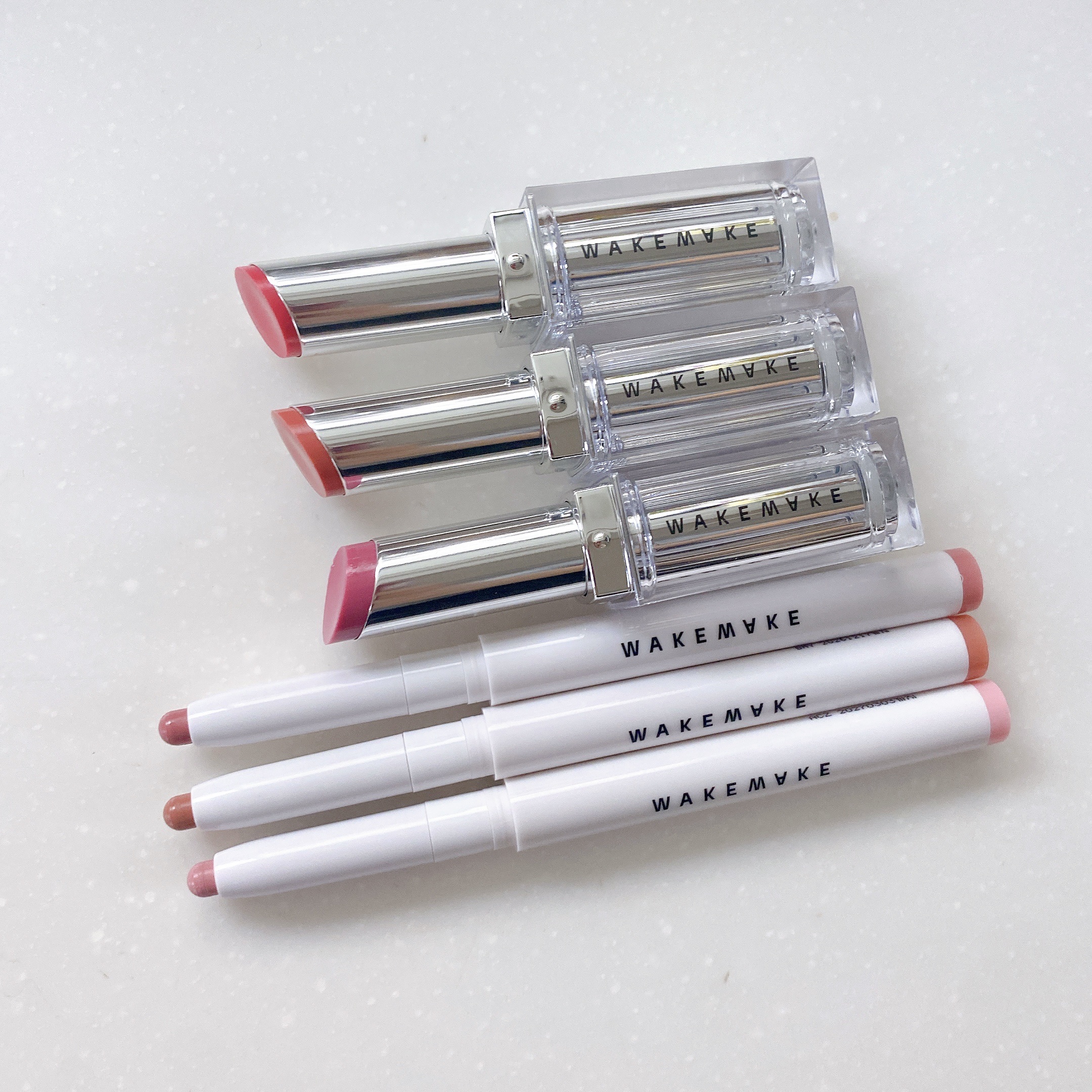 デュイジェルグレーズスティック 04 ウォーミングコーラル/wakemake/口紅を使ったクチコミ（1枚目）