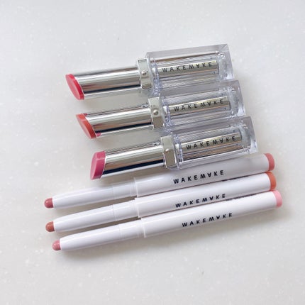 デュイジェルグレーズスティック 04 ウォーミングコーラル/wakemake/口紅を使ったクチコミ(1枚目)