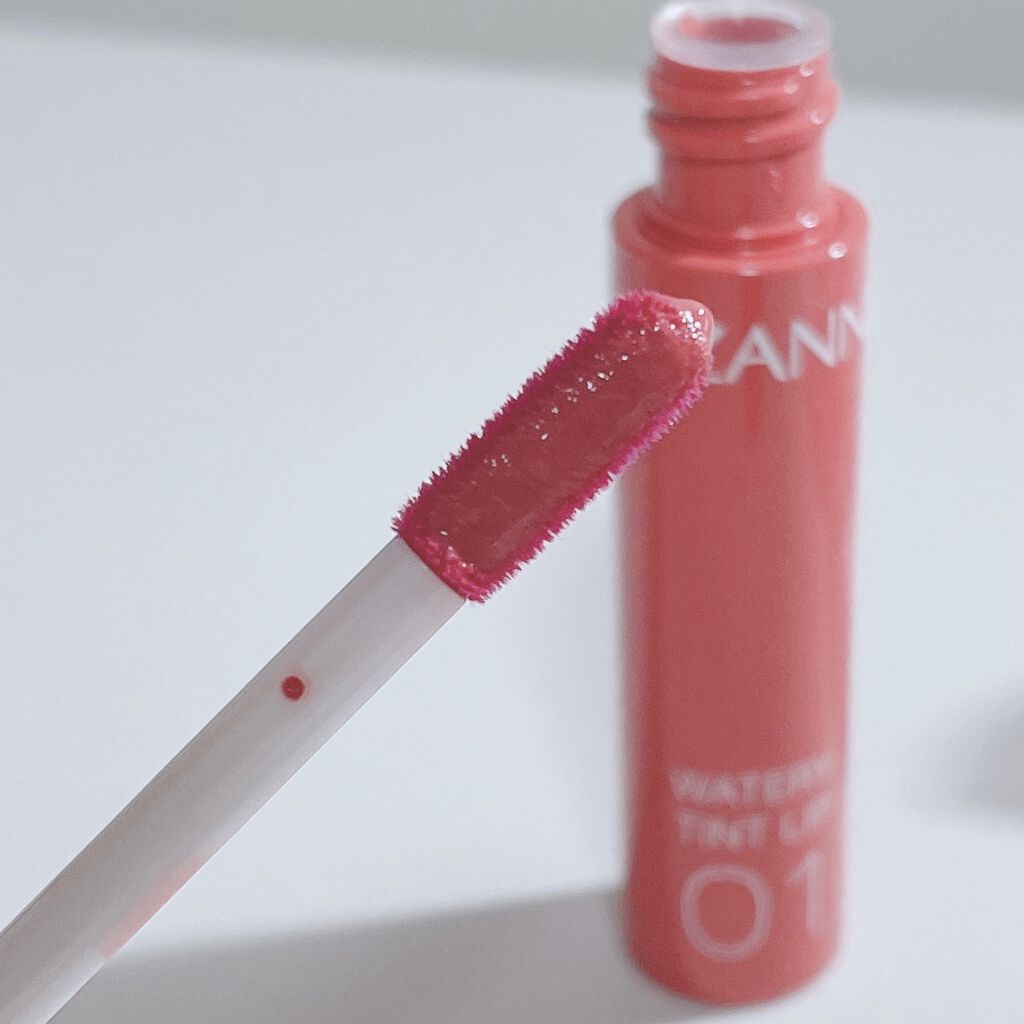 ウォータリーティントリップ/CEZANNE/リップティントを使ったクチコミ（3枚目）