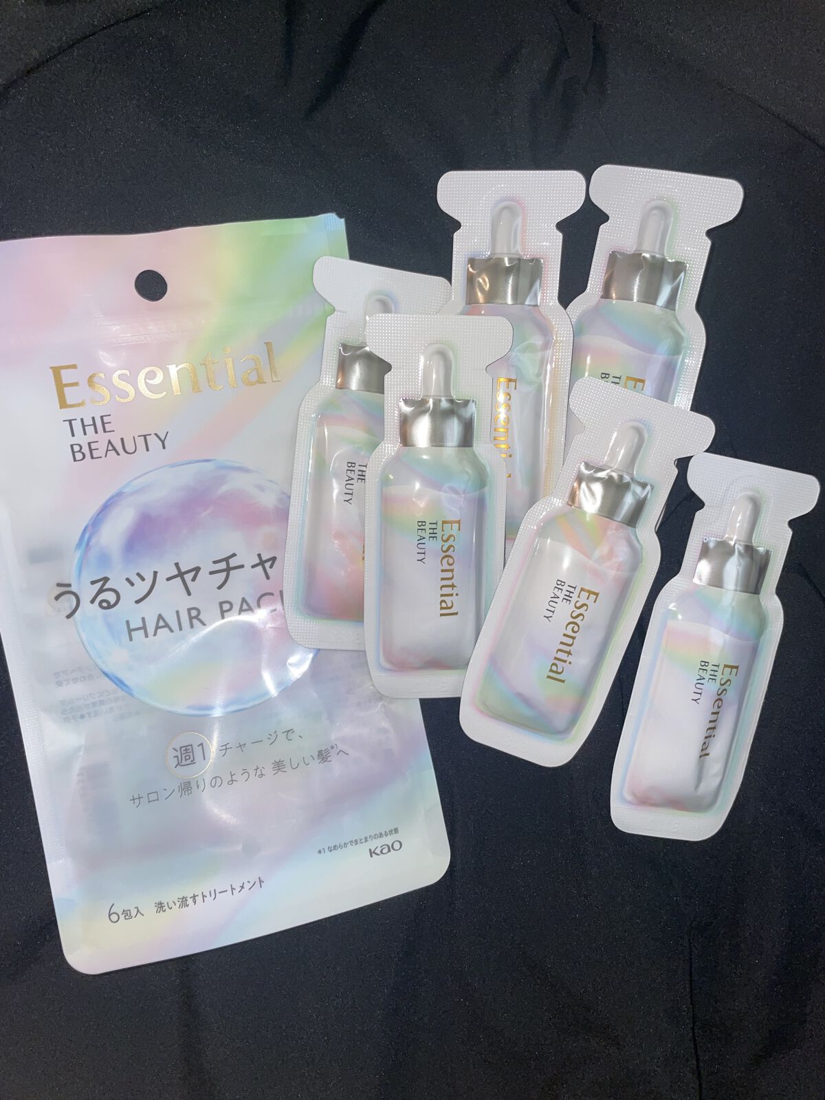 ザビューティ うるツヤチャージヘアパック/エッセンシャル/ヘアマスク・ヘアパックを使ったクチコミ（1枚目）