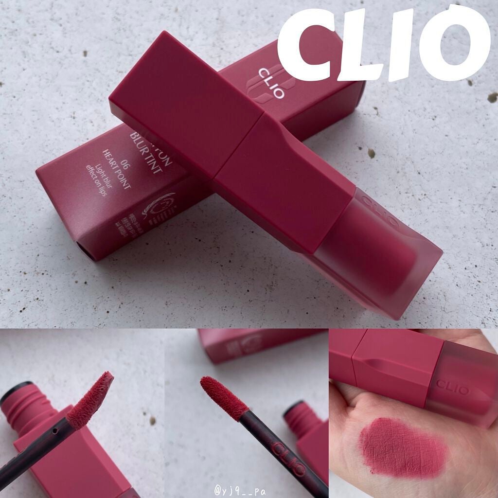 やんぱ on LIPS 「【スウォッチあり!CLIO新作ティント💗】CLIO/クリオ☑︎..」(1枚目)