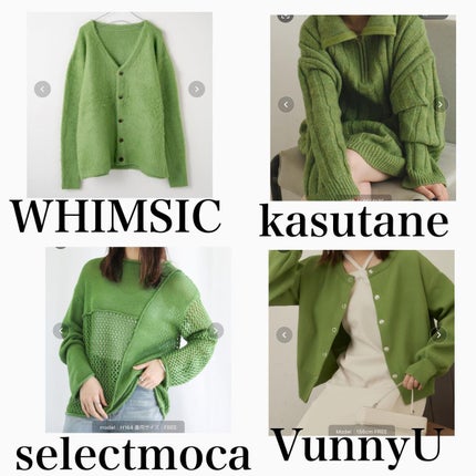 アミ/札幌美容師 on LIPS 「イエベのグリーン🟩私はカスタネ狙ってます💓#秋コーデ#服#服好..」(9枚目)