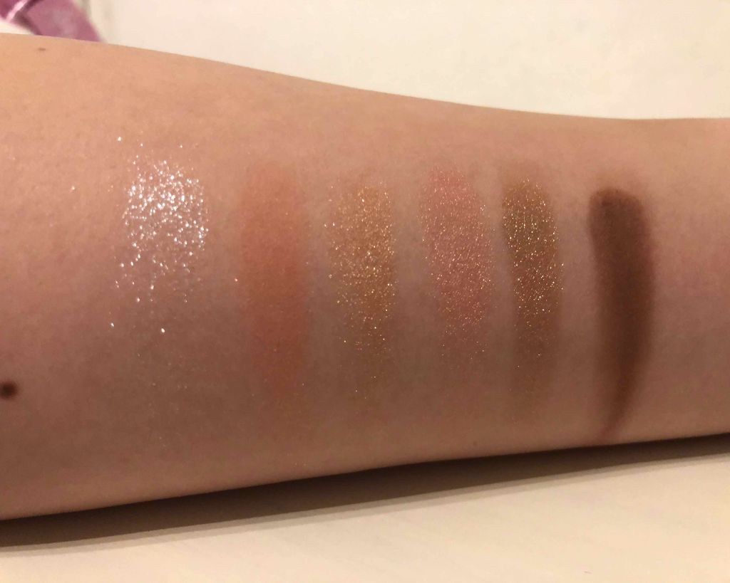 バレンタインボックス2 ピーチパレット/VAVI MELLO/アイシャドウパレットを使ったクチコミ（2枚目）