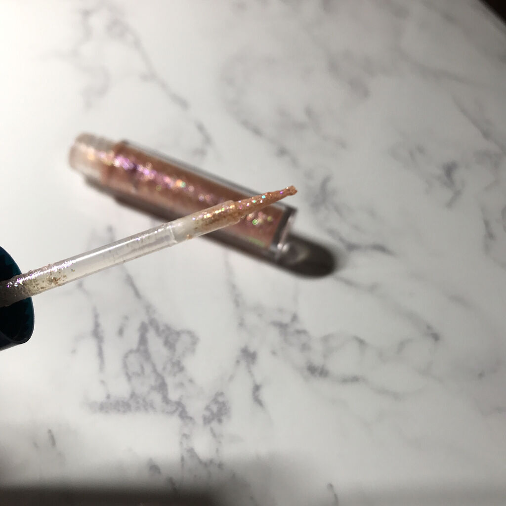 リキッド グリッター シャドウ/rom&nd/グリッターを使ったクチコミ（2枚目）