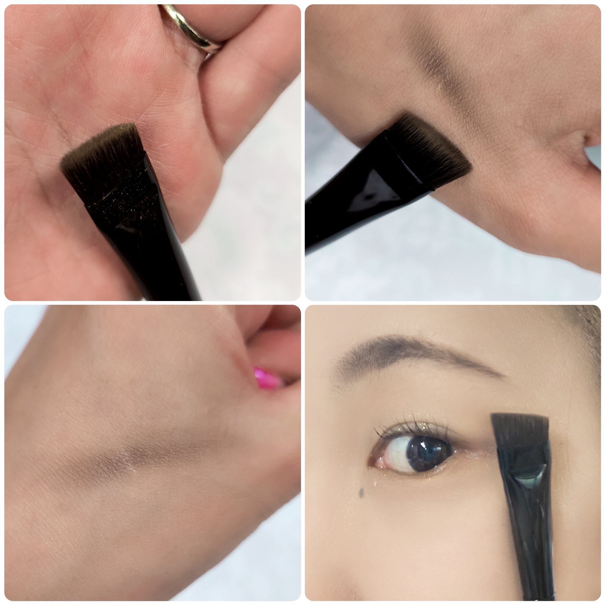 アイブロウブラシ/KATE/メイクブラシを使ったクチコミ（3枚目）