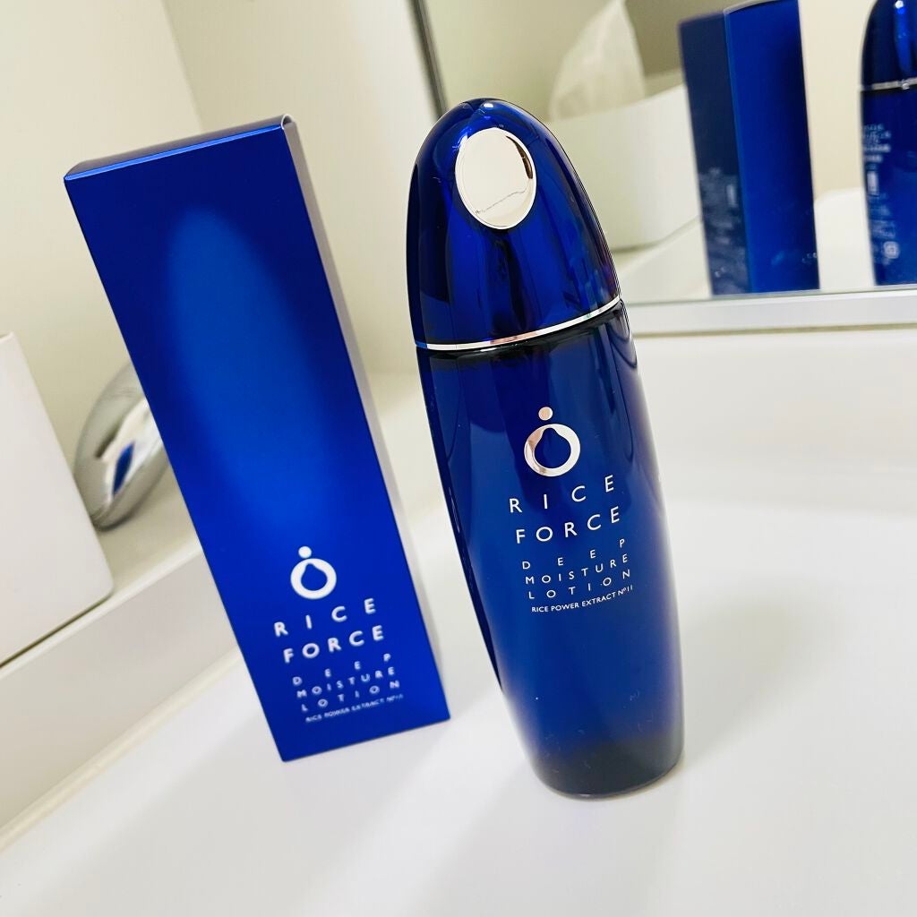ディープモイスチュアローション/ライスフォース/化粧水を使ったクチコミ(1枚目)