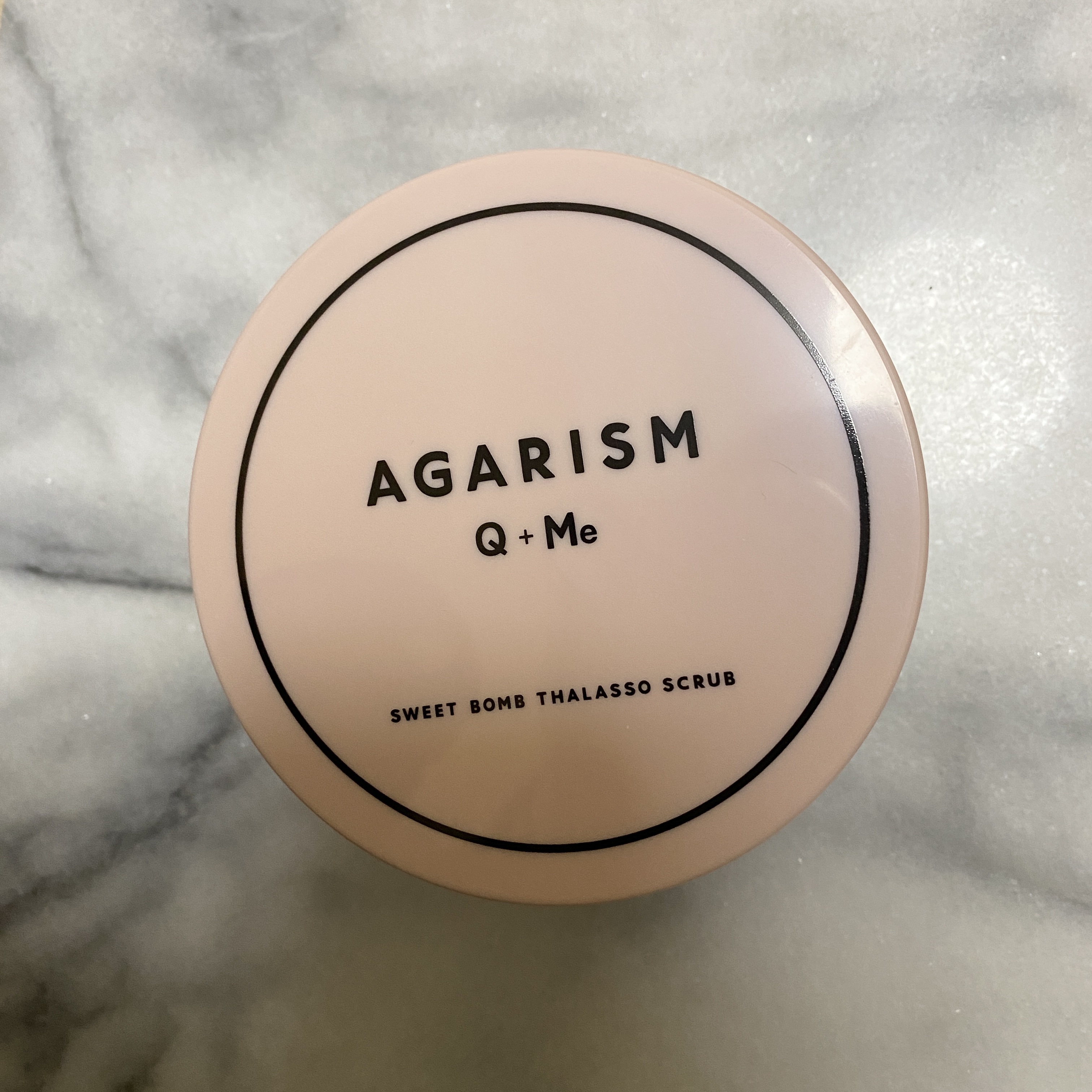 Q+Me スウィート ボム タラソ スクラブ/AGARISM/バスト・ヒップケアを使ったクチコミ（2枚目）