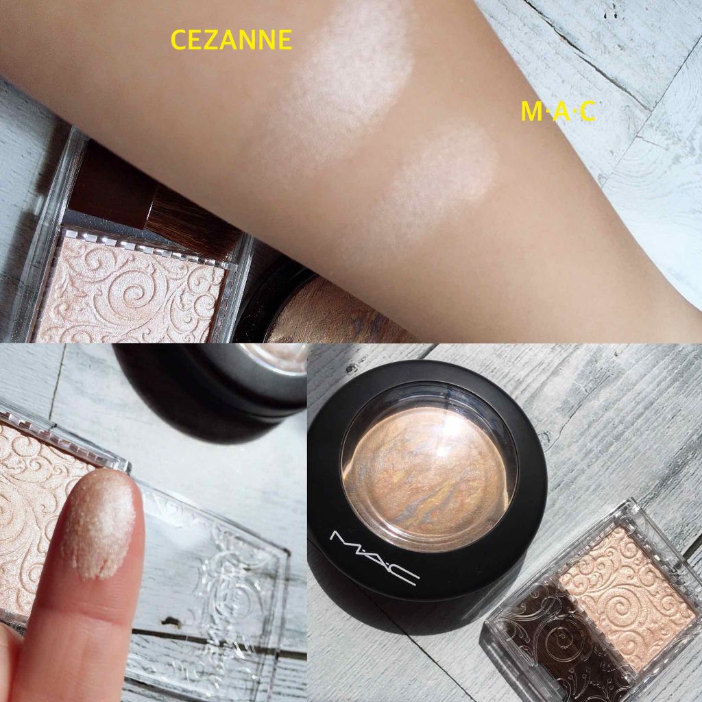 パールグロウハイライト/CEZANNE/パウダーハイライトを使ったクチコミ(1枚目)