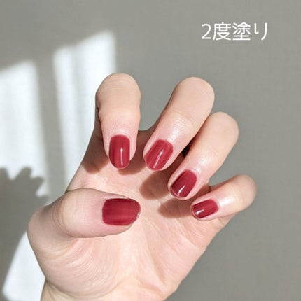 グロッシーコート/スキューズミー/オールインワンネイルを使ったクチコミ(2枚目)