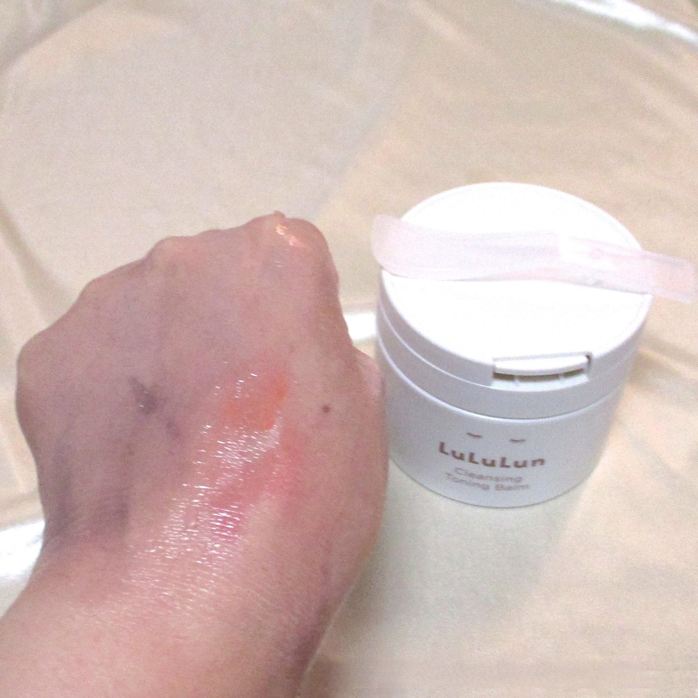ルルルンクレンジング トーニングバーム HYDRATE WHITE/ルルルン/クレンジングバームを使ったクチコミ(6枚目)