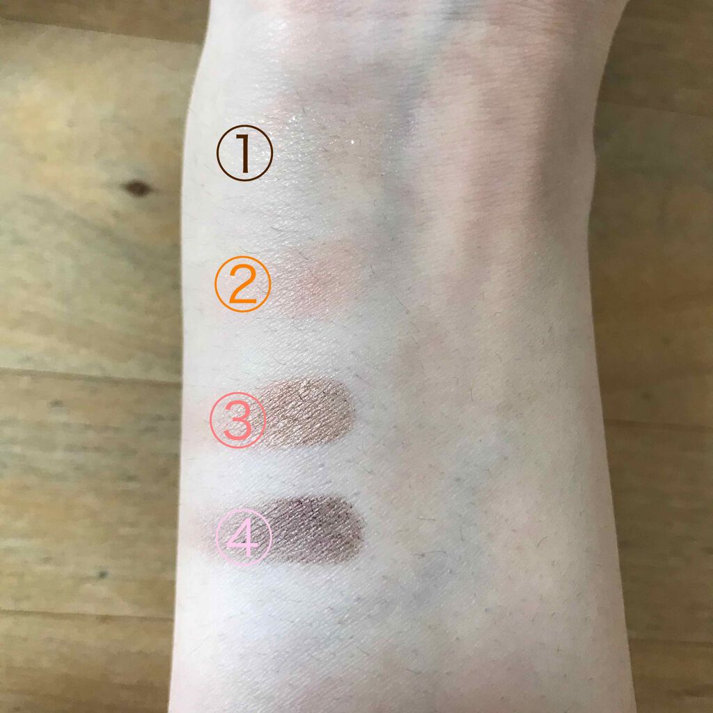 レイヤードアイズ/KiSS/アイシャドウパレットを使ったクチコミ(3枚目)