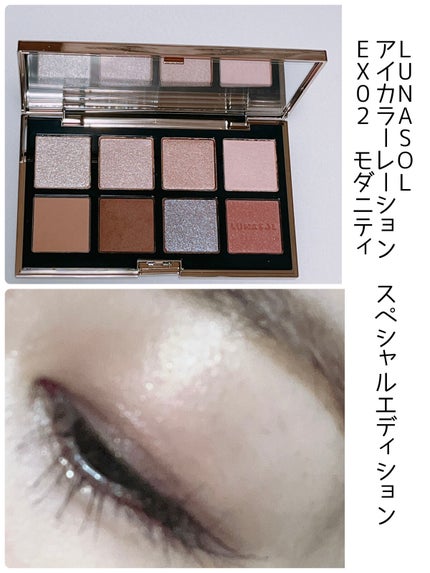 アイカラーレーション スペシャルエディション/LUNASOL/アイシャドウパレットを使ったクチコミ(1枚目)