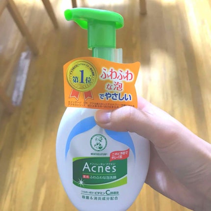 薬用ふわふわな泡洗顔/メンソレータム アクネス/泡洗顔を使ったクチコミ(3枚目)