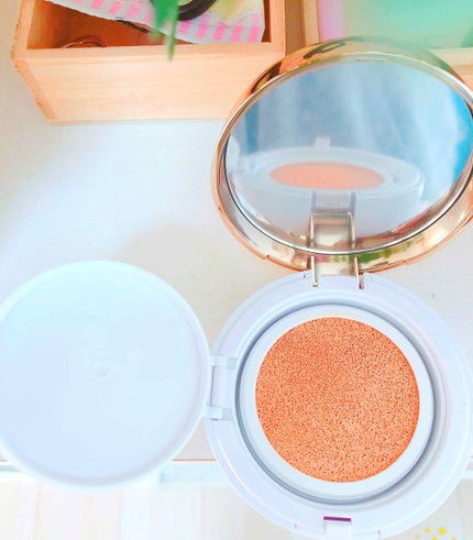 M クッション ファンデーション(モイスチャー)/MISSHA/クッションファンデーションを使ったクチコミ(2枚目)