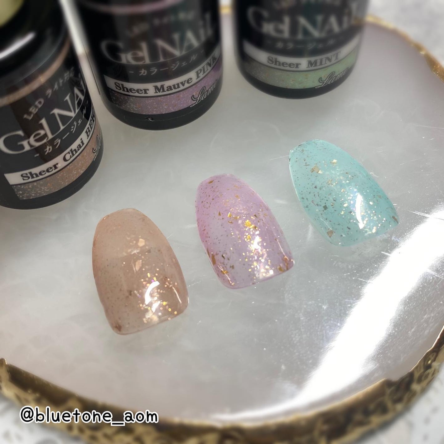 ジェルネイル(ライト対応)/セリア/ジェルネイルを使ったクチコミ(3枚目)