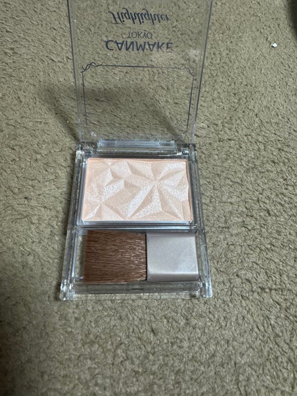 ハイライター/キャンメイク/パウダーハイライトを使ったクチコミ(2枚目)