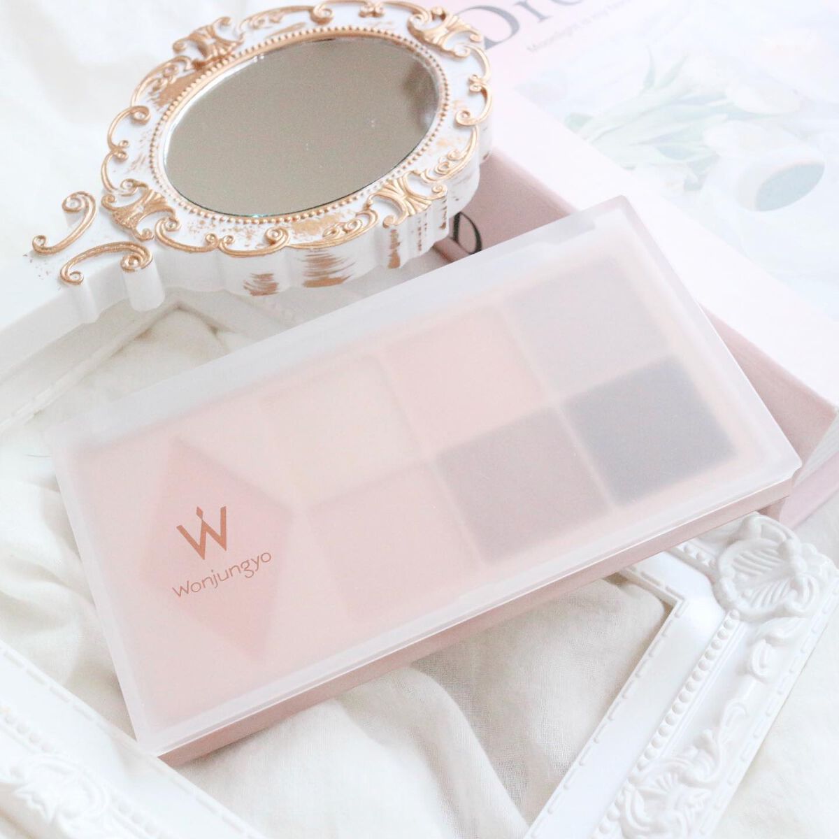 ウォンジョンヨ W デイリームードアップパレット /Wonjungyo/アイシャドウパレットを使ったクチコミ(6枚目)