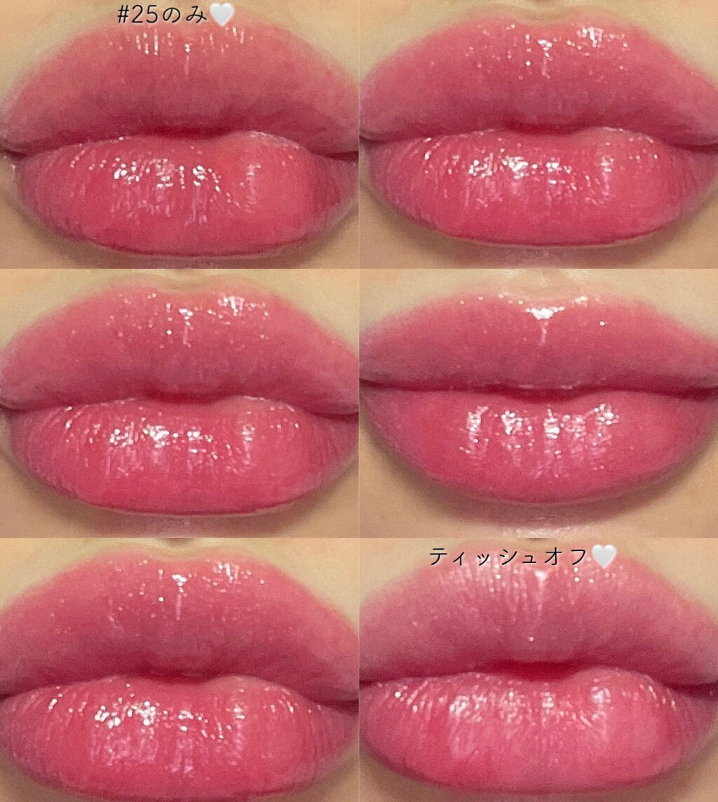 ジューシーラスティングティント/rom&nd/リップティントを使ったクチコミ（2枚目）