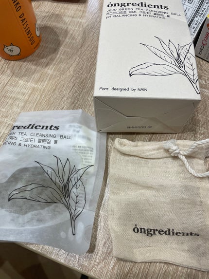 Jeju Green Tea Cleansing Ball/Ongredients/洗顔石鹸を使ったクチコミ(2枚目)