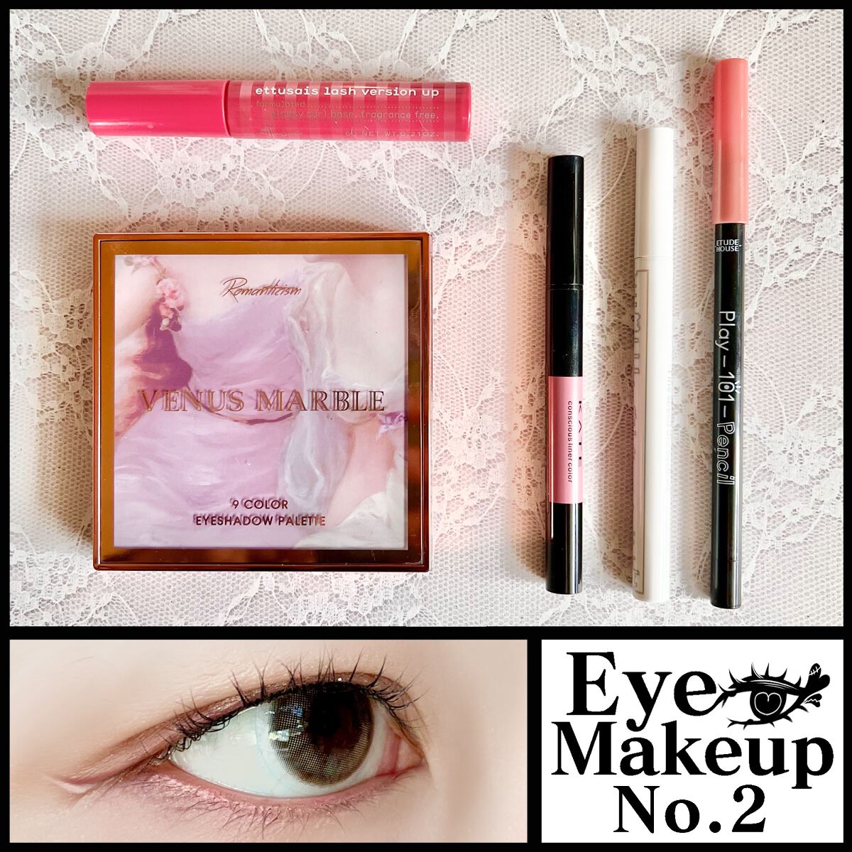 ++ eye make up no.2 ++
ーーーーーーーーーーーーーーーーーーーーー


ピンクゴールドの偏光ペンシルで目元きらり✨
明るすぎない落ち着いたピンクアイメイク🥰
まぶたを閉じれば濡れツヤ感増し増し😇


ーーーーーーー