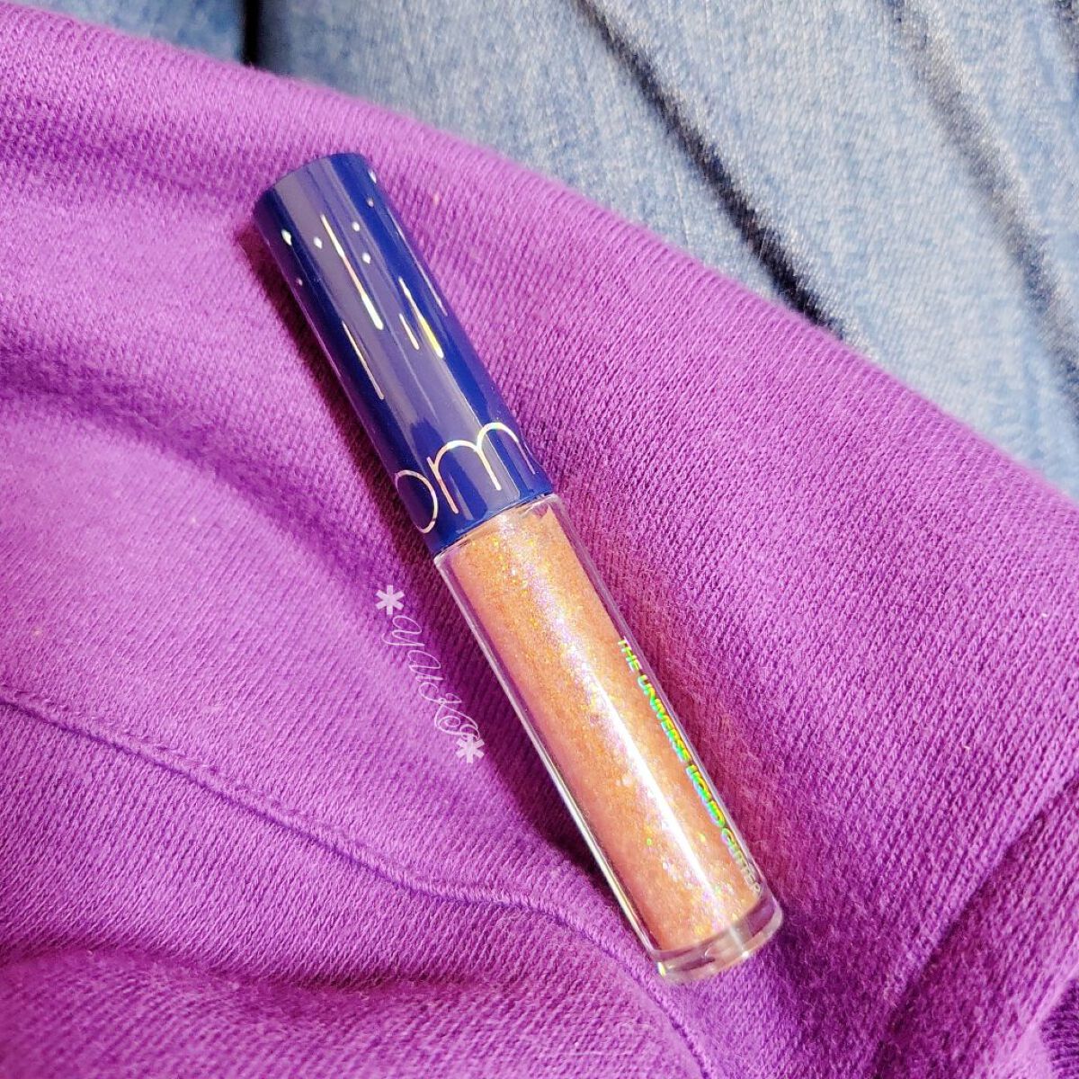 リキッド グリッター シャドウ/rom&nd/グリッターを使ったクチコミ（2枚目）