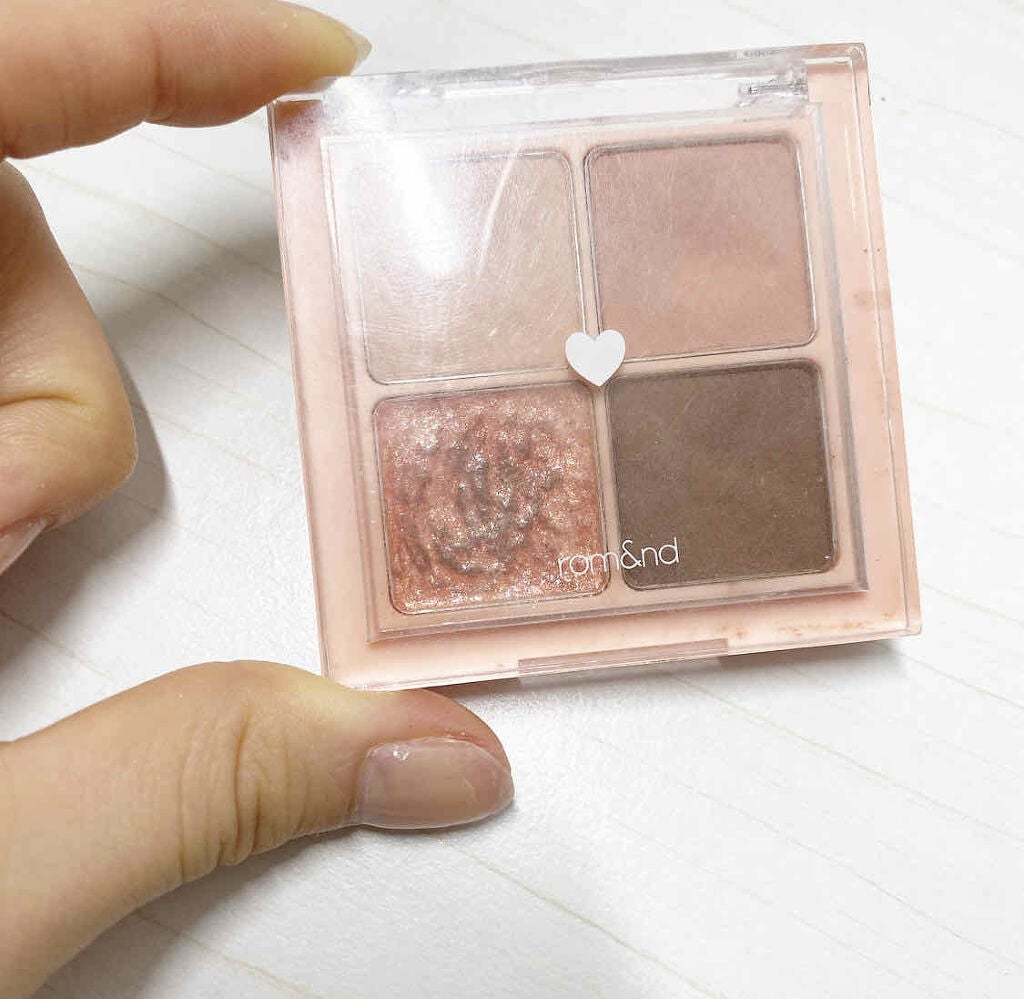 ベターザンアイズ/rom&nd/アイシャドウパレットを使ったクチコミ(2枚目)