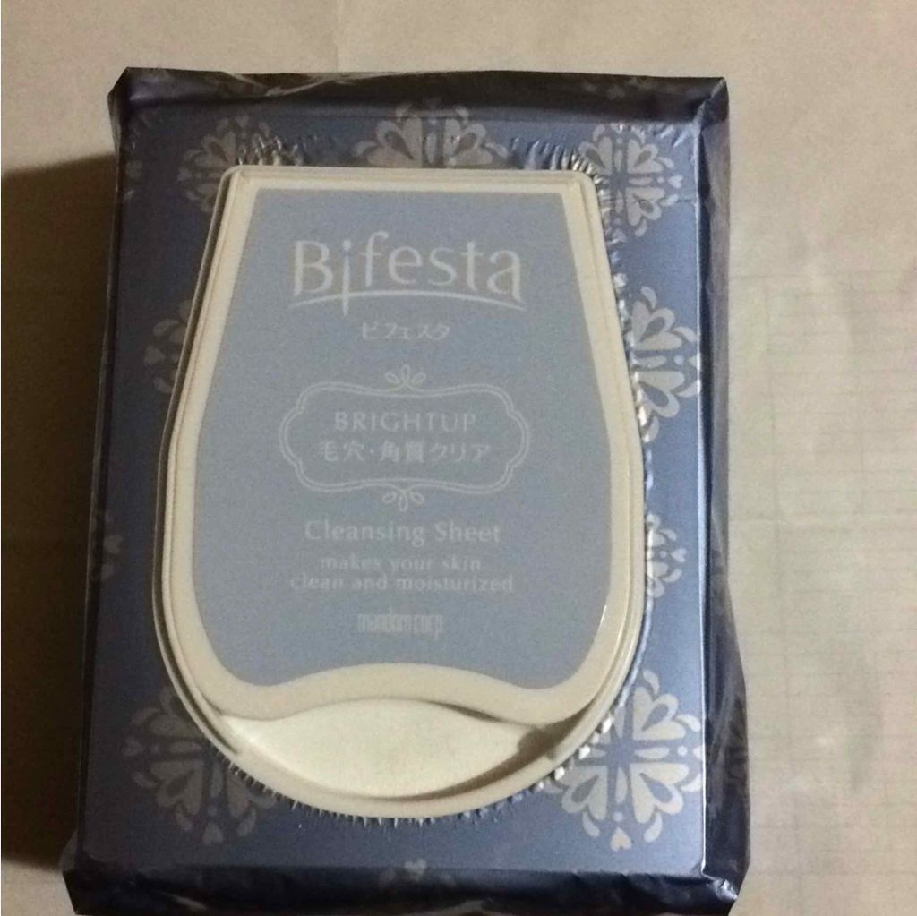 ミセラークレンジングシート ブライトアップ/ビフェスタ/クレンジングシートを使ったクチコミ(1枚目)