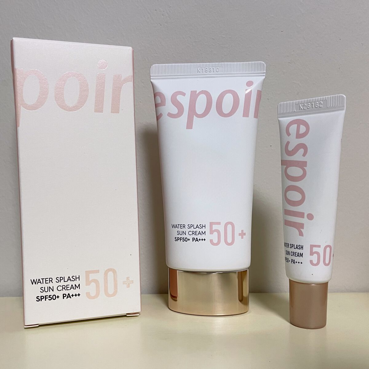 ウォータースプラッシュサンクリーム/espoir/日焼け止め・UVケアを使ったクチコミ(1枚目)