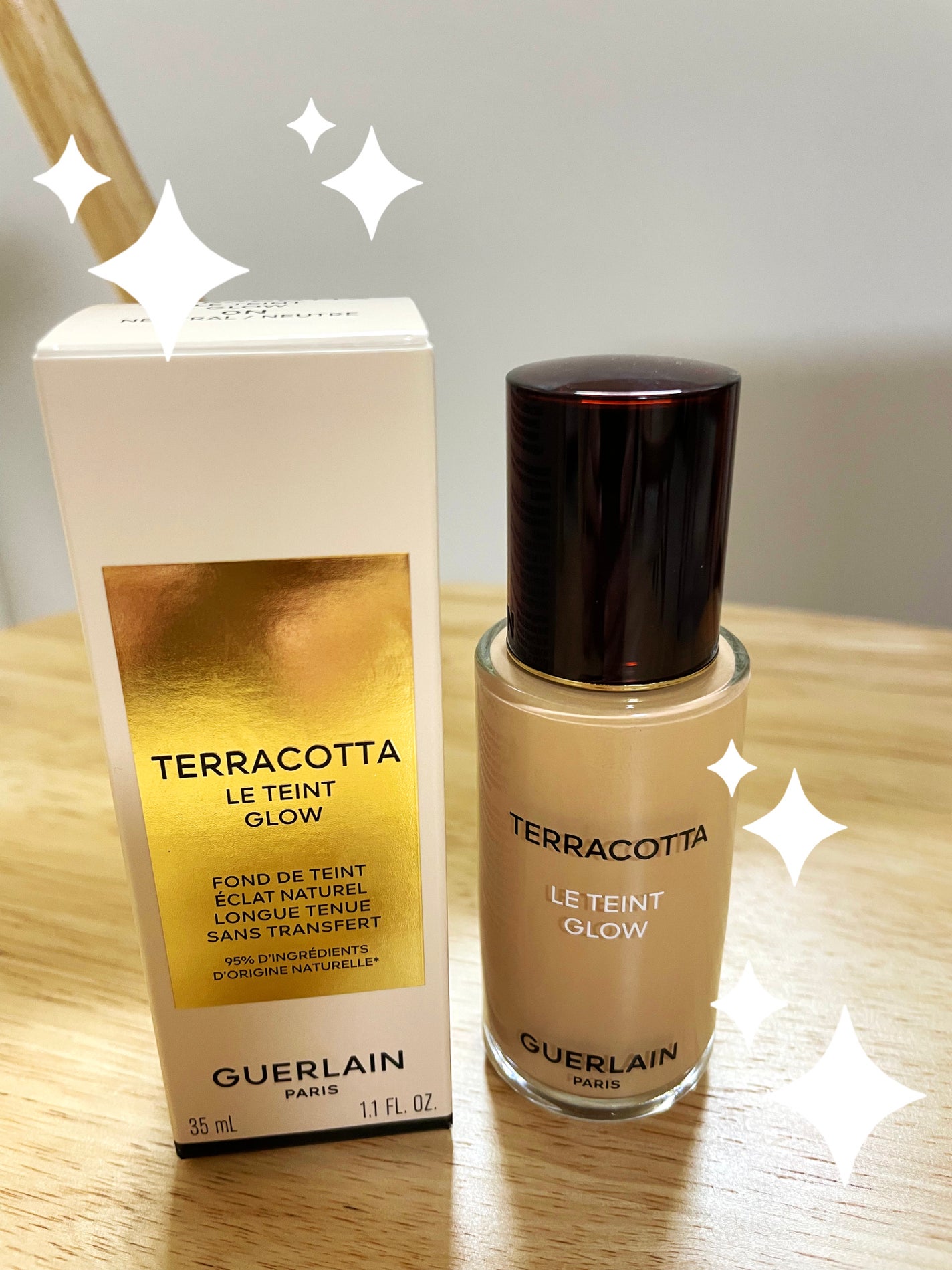 テラコッタ フルイド グロウ/GUERLAIN/リキッドファンデーションを使ったクチコミ(1枚目)