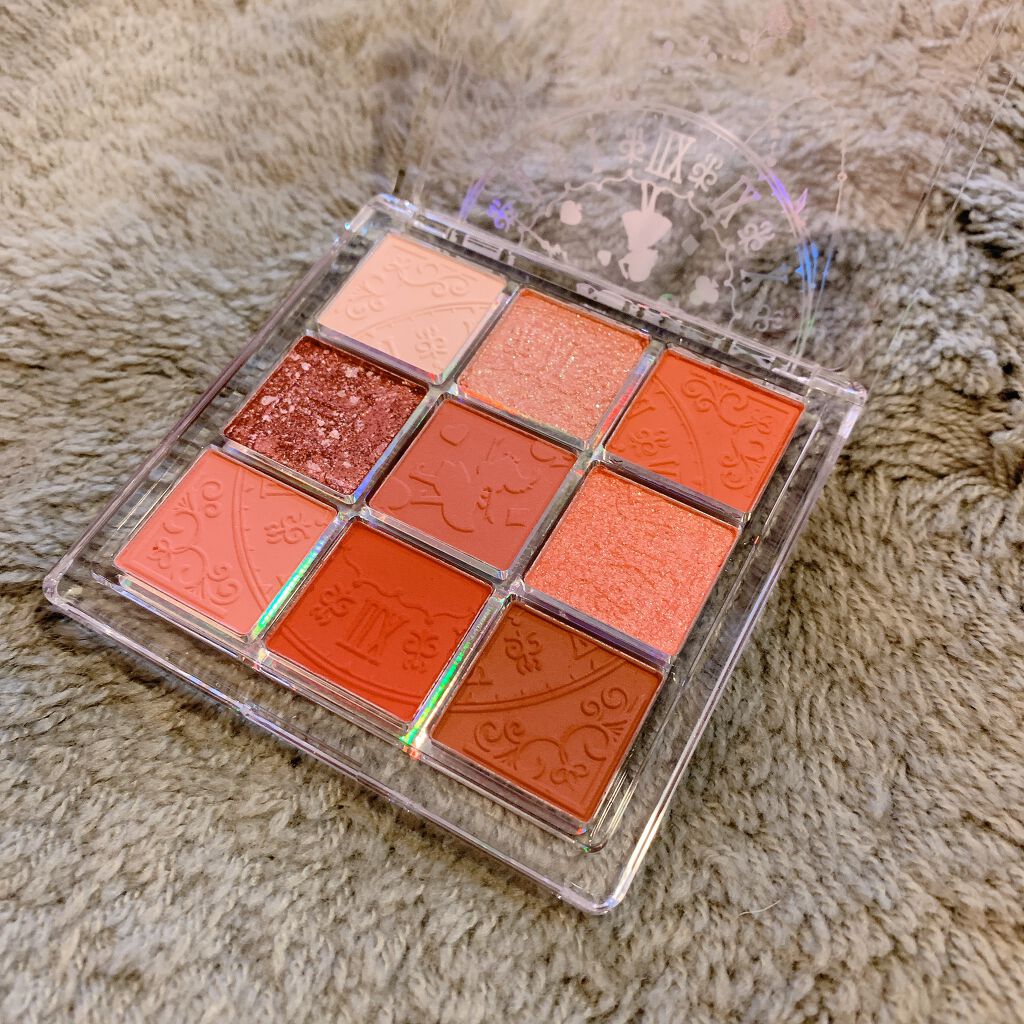 クォーツ 9色アイシャドウパレット(ドリームランドアイシャドウ)/ZEESEA/アイシャドウパレットを使ったクチコミ(3枚目)