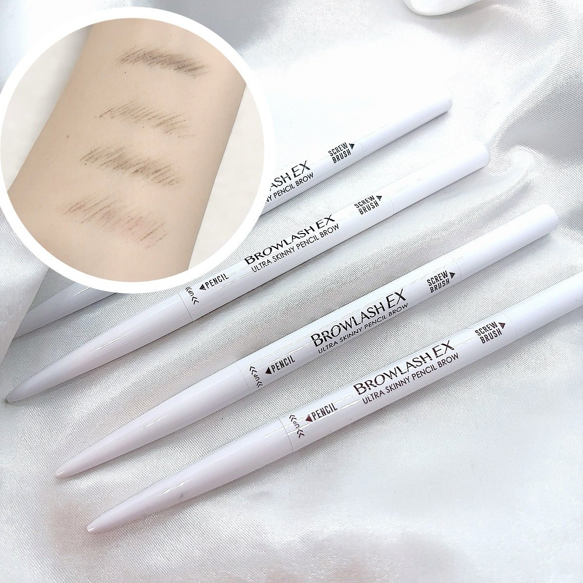 ブロウラッシュEX ウルトラスキニーペンシルブロウ N/ブロウラッシュ/アイブロウペンシルを使ったクチコミ(2枚目)