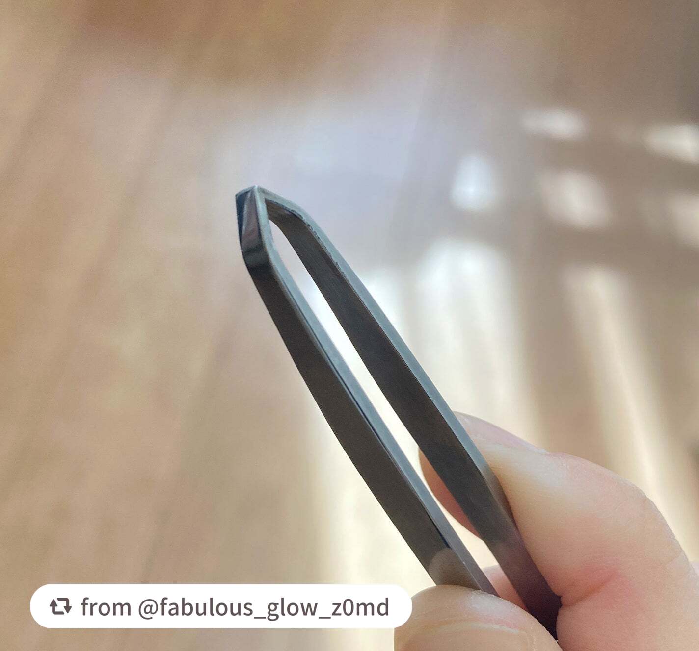 毛抜き(曲げ加工)/ロージーローザ/毛抜きを使ったクチコミ(2枚目)