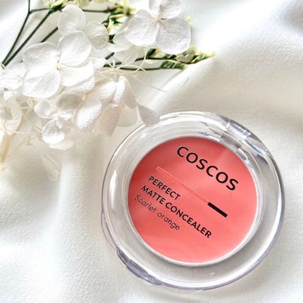 パーフェクトマットコンシーラー スカーレットオレンジ/COSCOS/クリームコンシーラーを使ったクチコミ(6枚目)