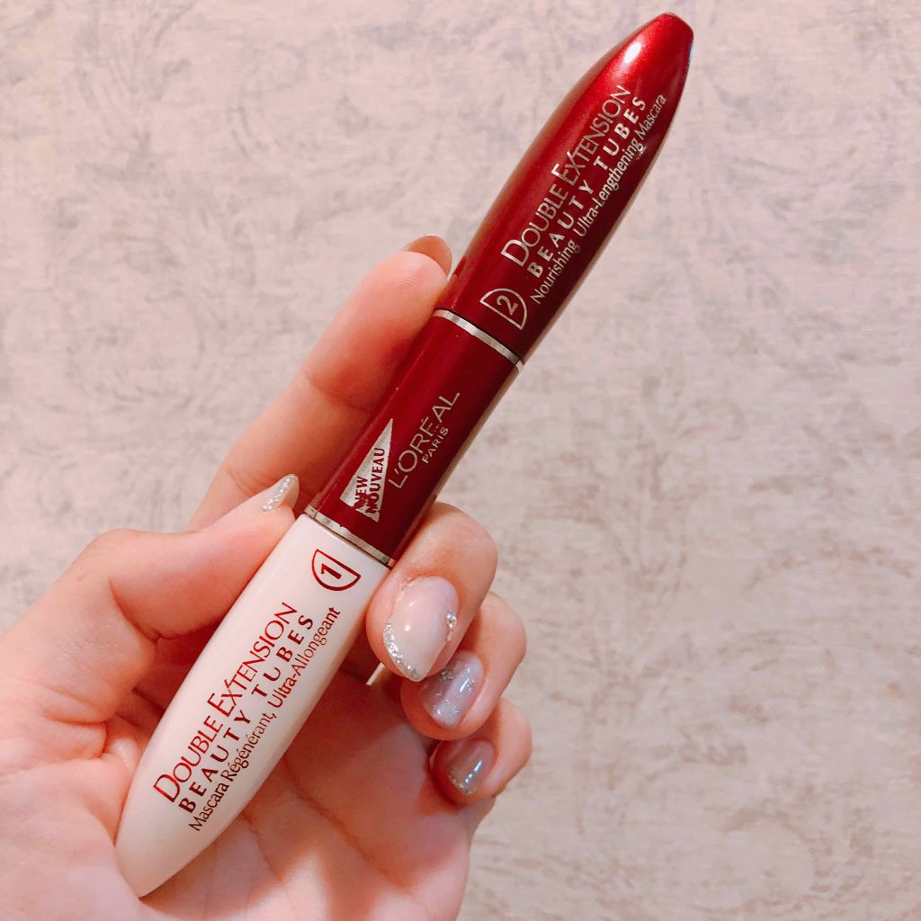 ダブルエクステンション ビューティ チューブ/ロレアル パリ/マスカラ下地を使ったクチコミ(1枚目)