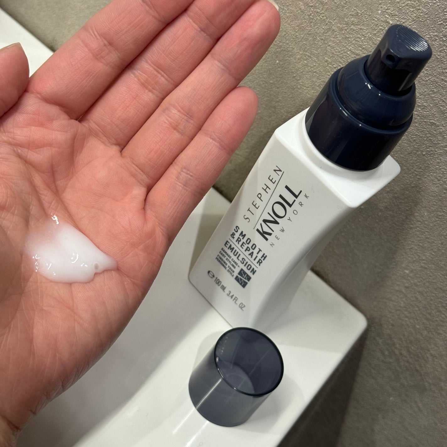 モイスチュアソフニング エマルジョン スムースリペア/スティーブンノル ニューヨーク/ヘアミルクを使ったクチコミ(2枚目)