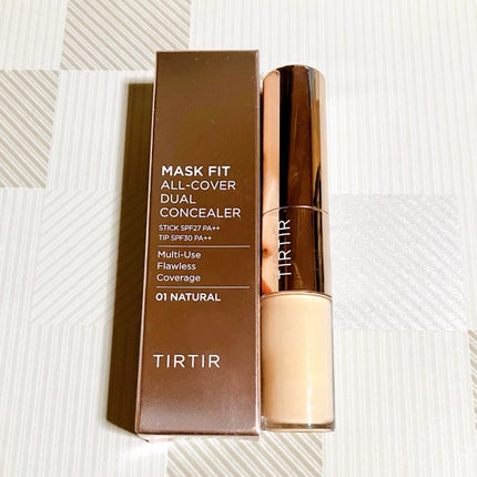 マスクフィットオールカバーデュアルコンシーラー/TIRTIR(ティルティル)/コンシーラーを使ったクチコミ(1枚目)