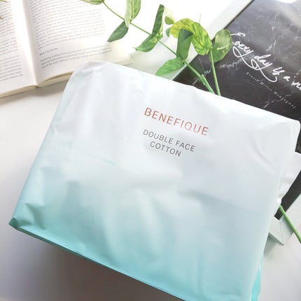 ダブルフェイスコットン N/BENEFIQUE/コットンを使ったクチコミ(1枚目)