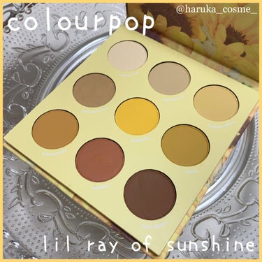 ColourPop Lil Ray of Sunshineのクチコミ「colourpop   🌻lil ray of sunshine🌻

こちらは海外コスメカラー.....」（1枚目）