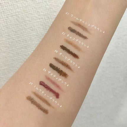 ブロウインク カラーティントデュオ/MAYBELLINE NEW YORK/眉ティントを使ったクチコミ(4枚目)