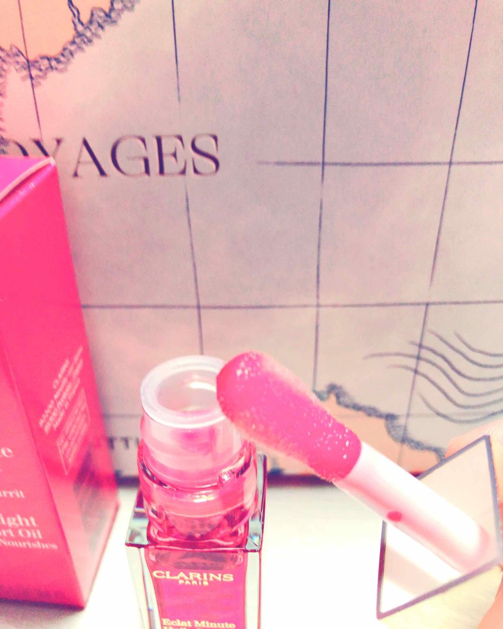 コンフォート リップオイル /CLARINS/リップグロスを使ったクチコミ(2枚目)