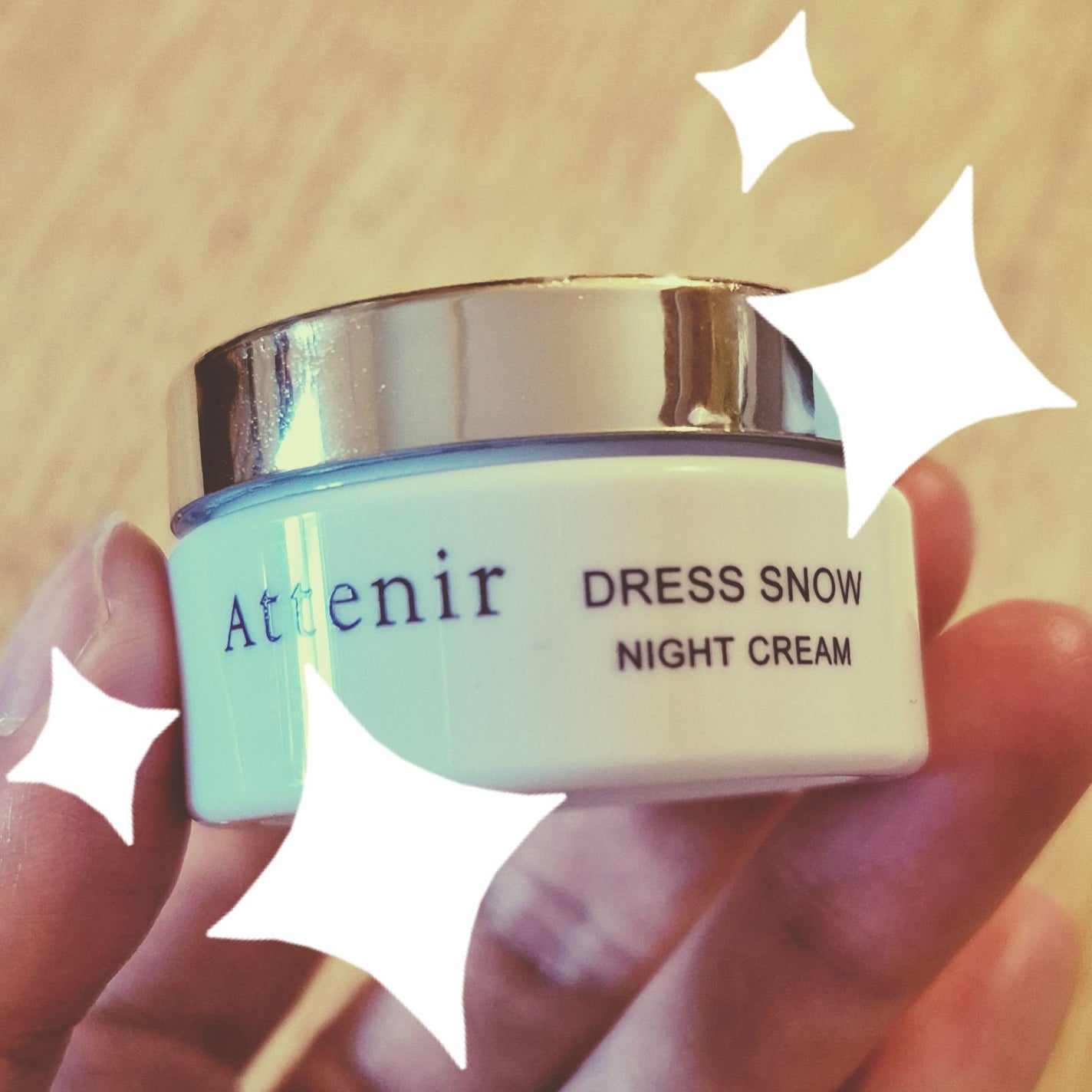 ドレススノー ナイトクリーム【医薬部外品】 /アテニア/フェイスクリームを使ったクチコミ(1枚目)