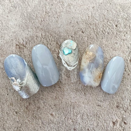 ジェルネイル(ライト対応)/セリア/ジェルネイルを使ったクチコミ(1枚目)