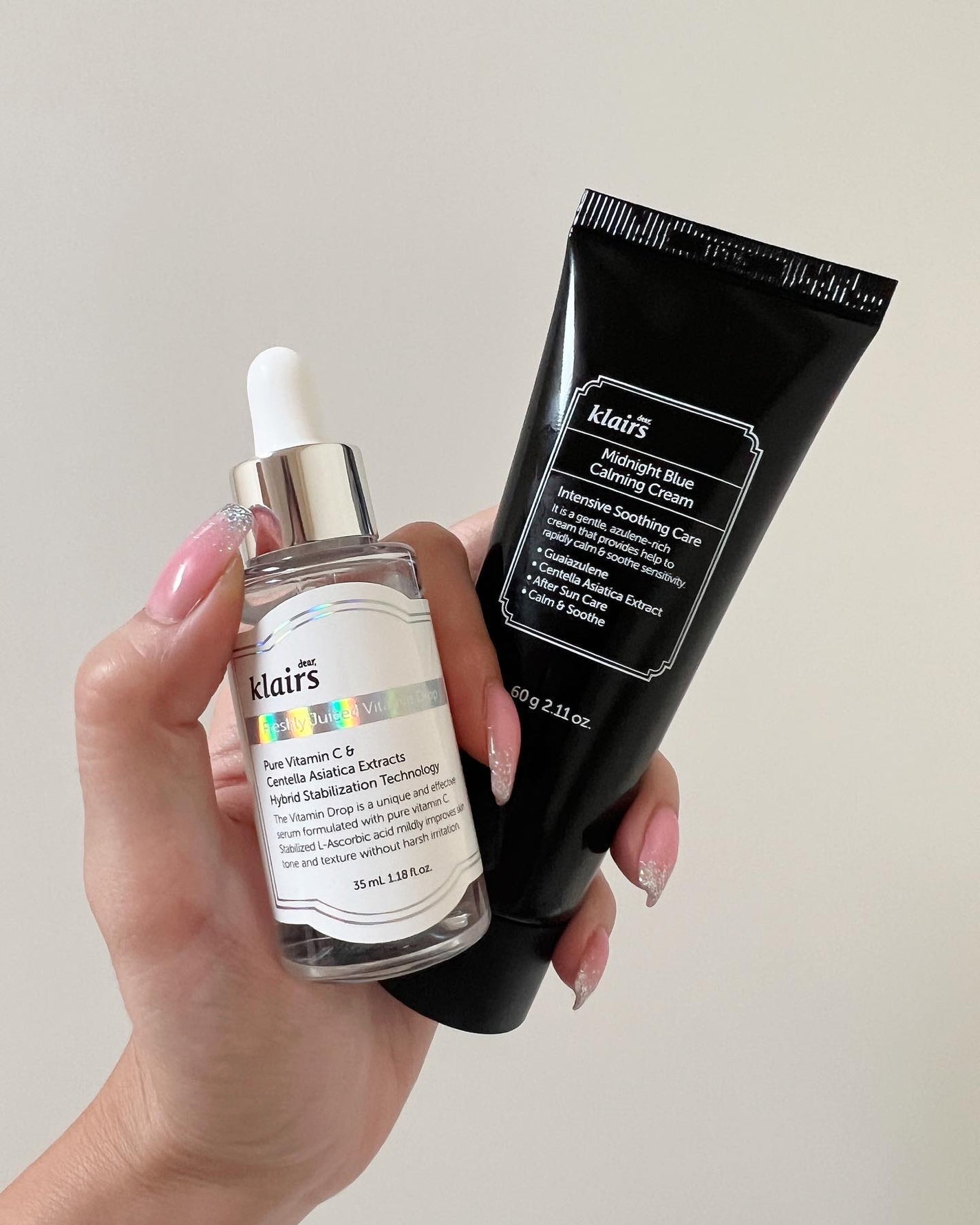 ミッドナイトブルーカーミングクリーム/Klairs/フェイスクリームを使ったクチコミ(5枚目)