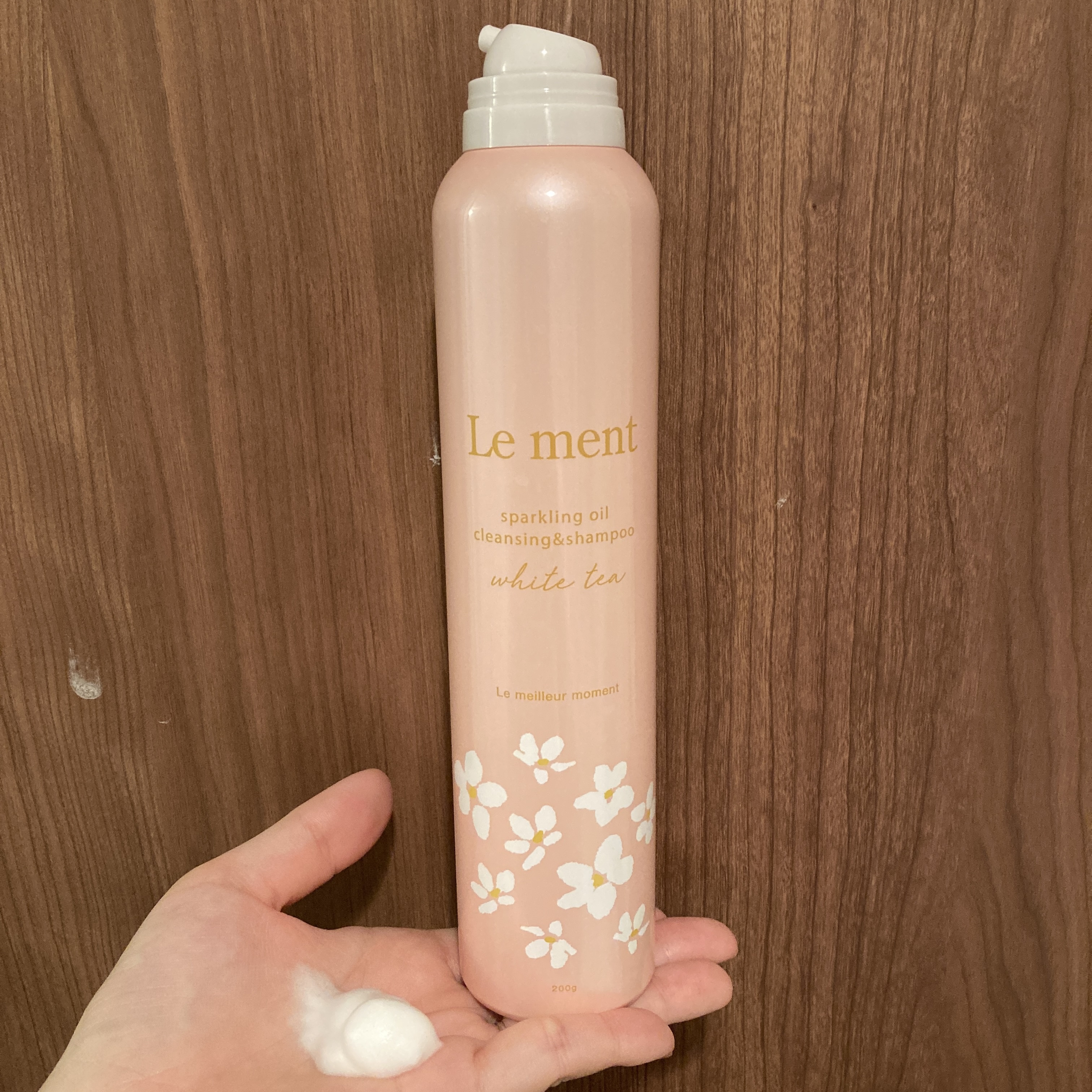 ルメント　スパークリングオイル　クレンジング&シャンプー　ホワイトティー/Le ment/市販シャンプーを使ったクチコミ（3枚目）