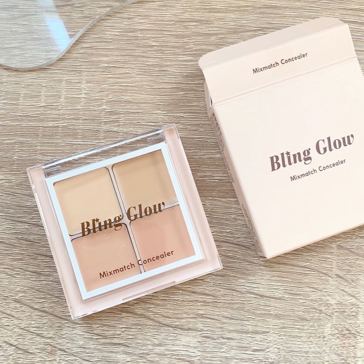 ミックスマッチコンシーラー/BLING GLOW/パレットコンシーラーを使ったクチコミ(1枚目)