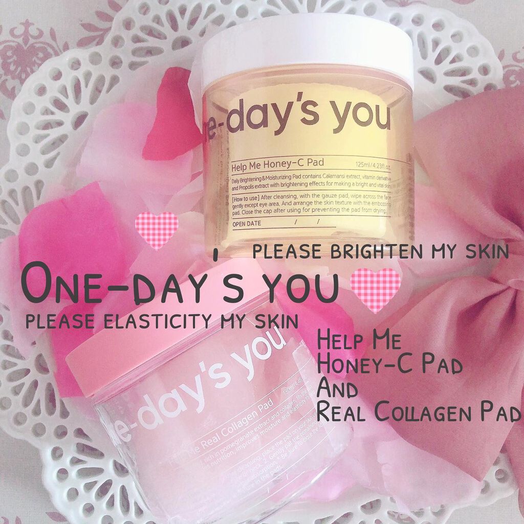 ヘルプミー! ハニーCパッド/One-day's you/トナーパッドを使ったクチコミ（1枚目）