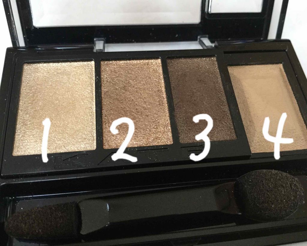 ブラウンシェードアイズ/KATE/アイシャドウパレットを使ったクチコミ(2枚目)