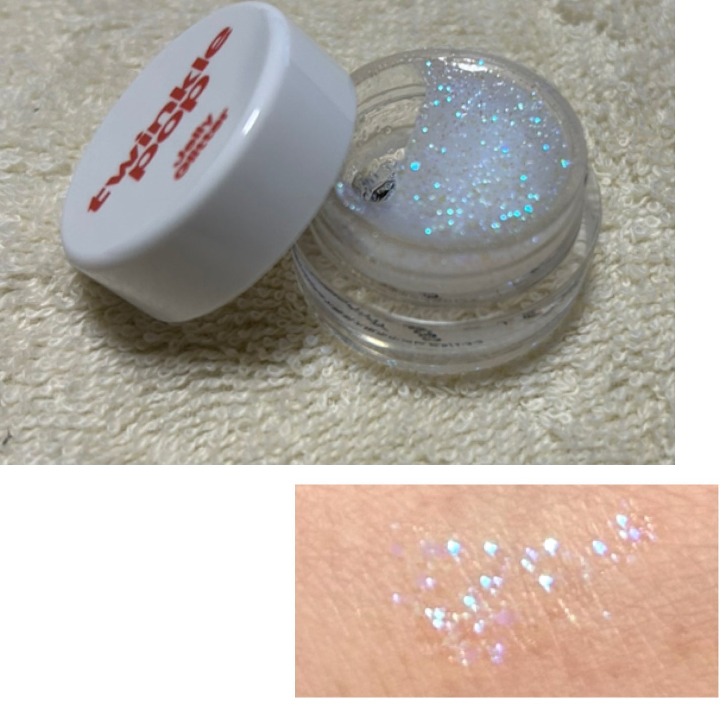 ジェリーグリッター/TWINKLE POP/グリッターを使ったクチコミ(3枚目)